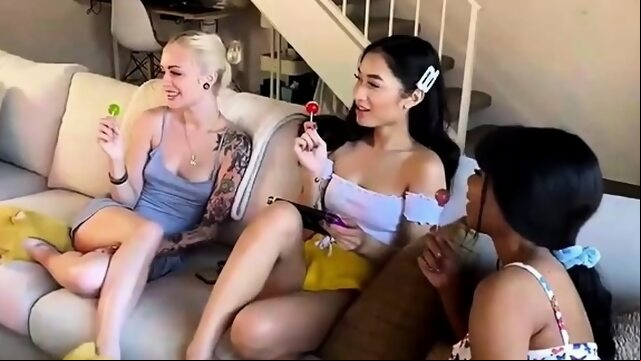 Interracial Lesbian fingering interracial lesbian
